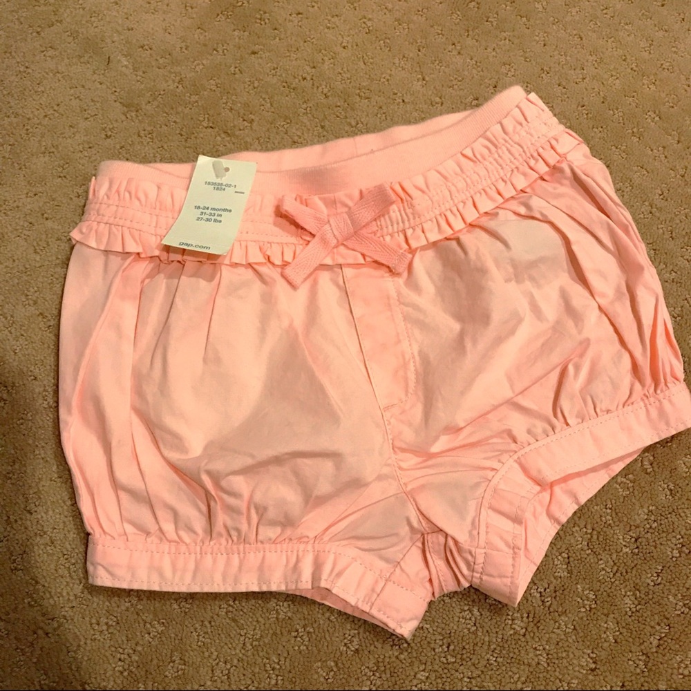 Baby Gap Pink Summer Bubble Shorts Bloomers